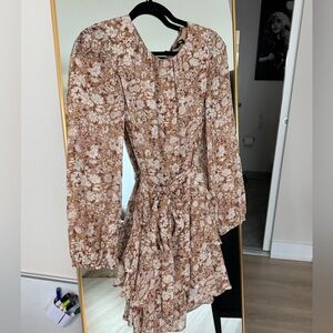 Express - Pink Floral Dress - XS